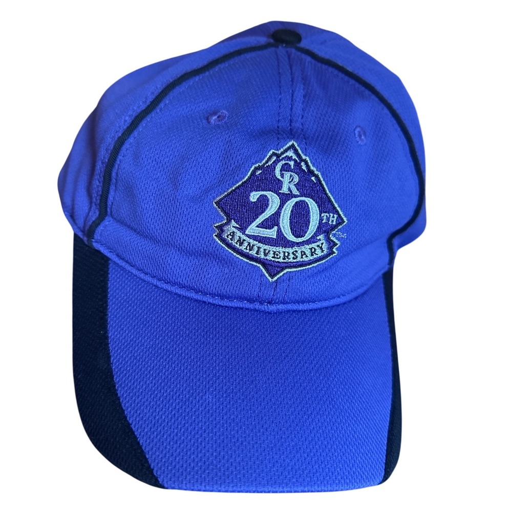Colorado Rockies 20th Anniversary Season Ticket Holder Purple Baseball Hat Cap